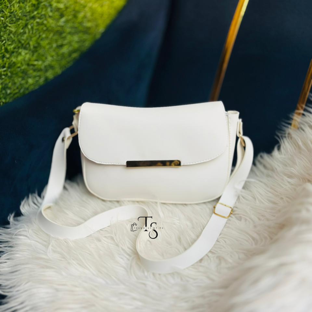 FLAP STRAIGHT WHITE - Trendyspot.pk