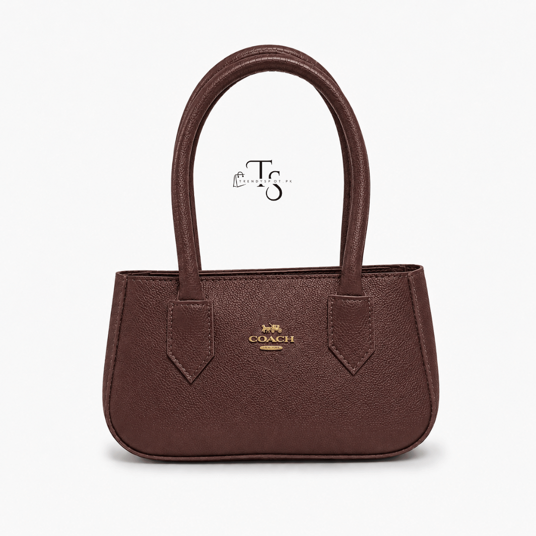 PREMIUM COACH BROWN SHOULDER BAG